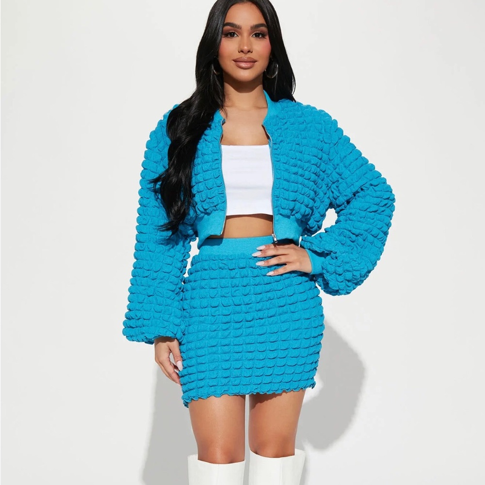 Bubble skirt set
